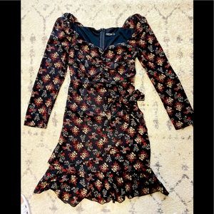 NastyGal off shoulder floral dress